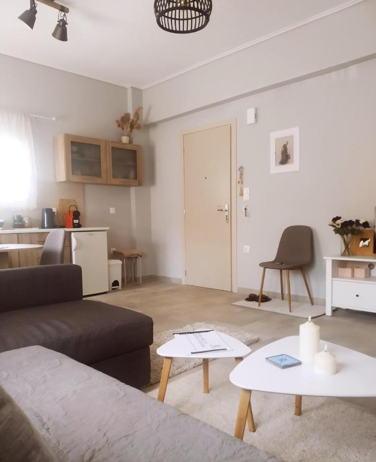 Xrysa'S Central City Apartment Missolonghi Bagian luar foto